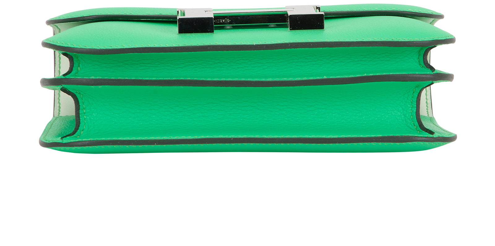 Constance 18 In Evercolor Vert Comics, &pound;7,500, Handbags, Green, Leather, Top view